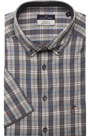 Jupiter Casual Overhemd Korte mouw