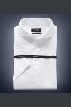Olymp Soft Business Polo shirt Korte mouw