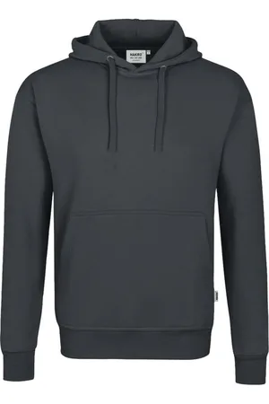 HAKRO 601 Hooded Sweatshirt , Effen