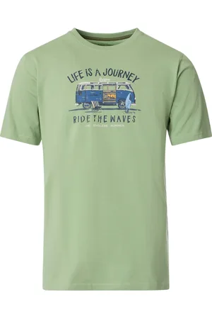Redmond T-Shirt ronde hals , Bedrukt