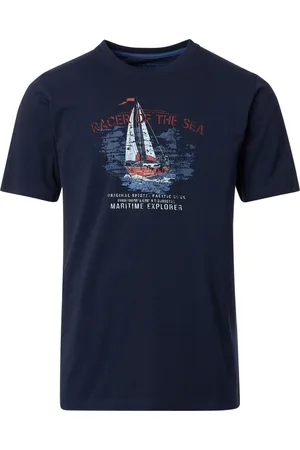 Redmond T-Shirt ronde hals , Bedrukt