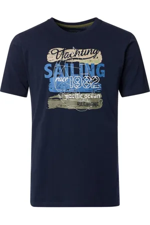 Redmond T-Shirt ronde hals , Bedrukt