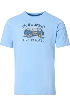 Redmond T-Shirt ronde hals , Bedrukt