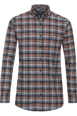 Redmond Casual Flanellen Overhemd , Geruit
