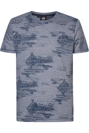 Petrol Industries T-Shirt ronde hals / , Motief