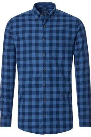Redmond Casual Flanellen Overhemd , Geruit