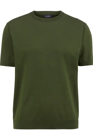 Olymp Soft Business T-Shirt ronde hals , Effen