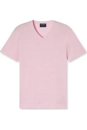 Olymp Casual T-Shirt V-hals , Effen