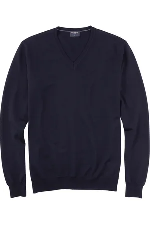 Olymp Casual Trui V-hals , Effen