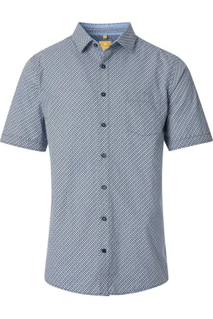 Redmond Casual Overhemd Korte mouw