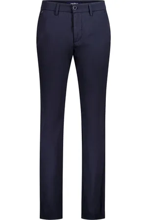 Atelier Gardeur Tonic Broek , Effen