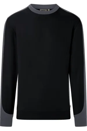 HAKRO Sweatshirt ronde hals, Tweekleurig