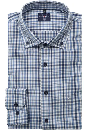 Marvelis Casual Overhemd , Ruit