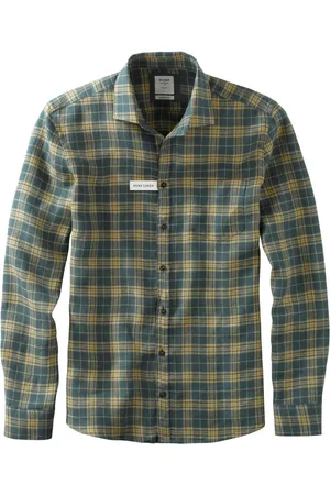 Olymp Level Five Smart Casual Linnen Overhemd , Ruit