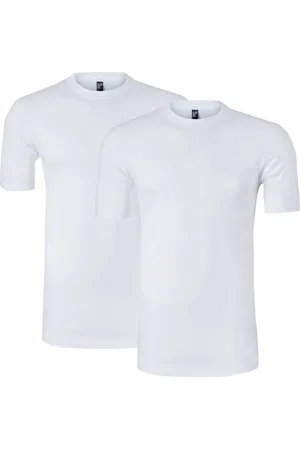 Alan Red Virginia T-Shirt ronde hals Dubbel pak , Effen