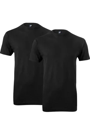 Alan Red Virginia T-Shirt ronde hals Dubbel pak , Effen