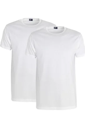 Alan Red Derby T-Shirt ronde hals Dubbel pak , Effen