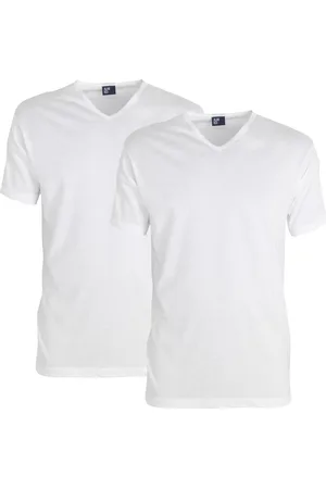 Alan Red Vermont T-Shirt V-hals Dubbel pak , Effen