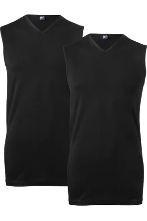 Alan Red Minto T-Shirt Dubbel pak , Effen