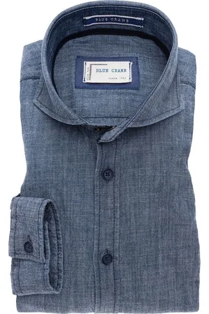 Blue Crane Denim shirt , Effen