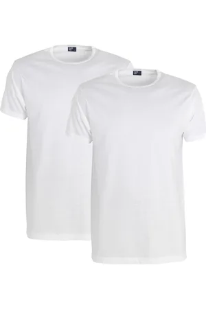 Alan Red Derby T-Shirt ronde hals Dubbel pak , Effen