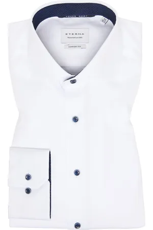 ETERNA Cover Shirt Overhemd , Effen