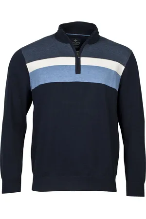 Baileys Half-Zip Sweater , Horizontale strepen