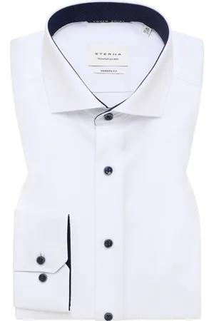 ETERNA Cover Shirt Overhemd , Effen