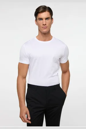 ETERNA 1863 T-Shirt ronde hals , Effen