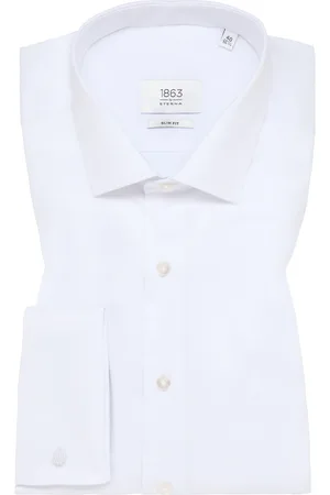 ETERNA 1863 Overhemd , Effen