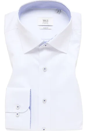 ETERNA 1863 Overhemd , Effen