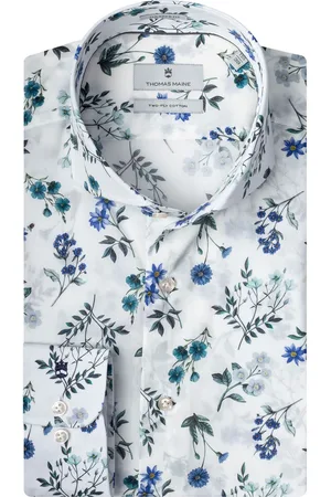 Thomas Maine Bari Overhemd , Bloemen