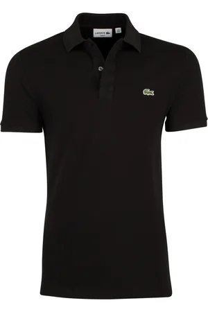Lacoste Polo effen katoen slim fit