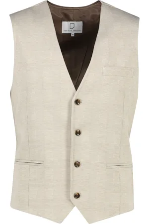 Born with Appetite Gilet geruit normale fit