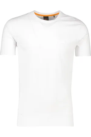 HUGO BOSS Katoenen Boss Orange t-shirt tales normale fit