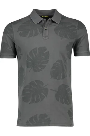 Camel Active Polo geprint wijde fit