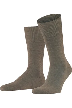 Falke Airport sokken beige gemeleerd