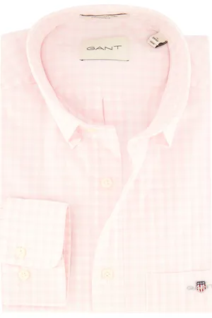 GANT Katoenen overhemd geruit button-down normale fit