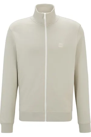 HUGO BOSS Katoenen BOSS orange vest effen