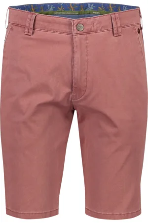 Meyer Katoenen korte broek effen normale fit
