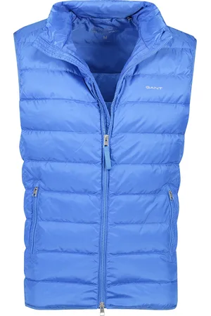 GANT Heren bodywarmer normale fit effen rits