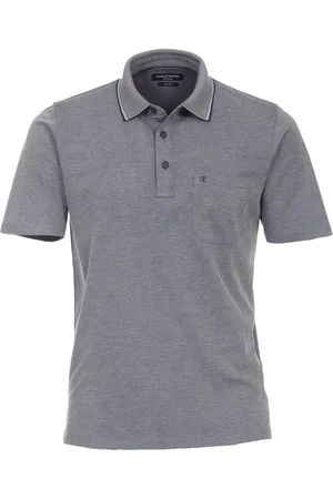 Casa Moda Poloshirt korte mouw borstzak