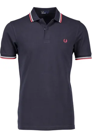 Fred Perry Donkerblauwe polo met logo