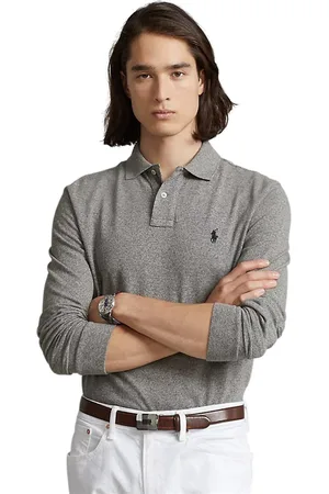 Ralph Lauren Polo effen katoen slim fit