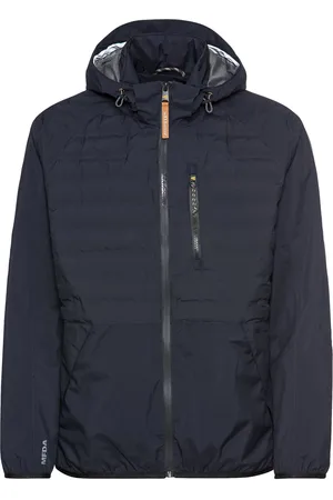 Camel Active Zomerjas donkerblauw Regular Fit gewatteerd