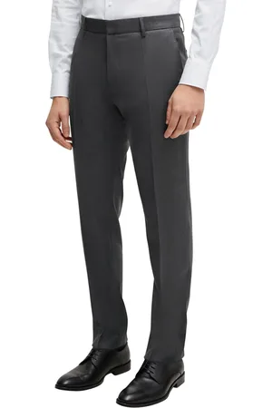 HUGO BOSS Pantalon mix en match effen wol slim fit Genius