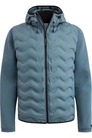 Cast Iron Zomerjas rits effen katoen