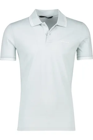 Airforce Polo slim fit effen katoen