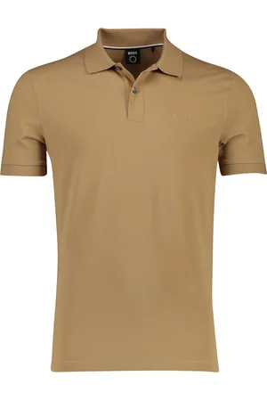 HUGO BOSS BOSS poloshirt caramel normale fit Pallas