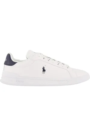 Ralph Lauren Sneakers effen leer